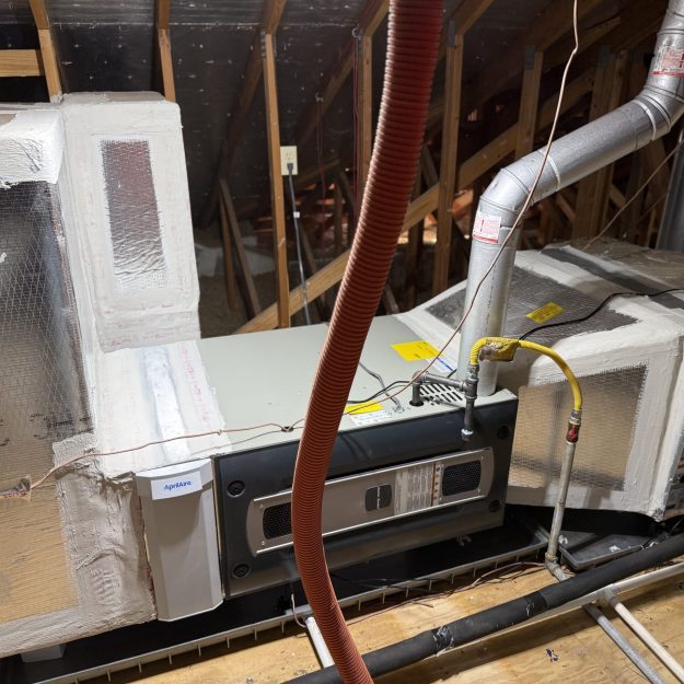 Gas furnace repair in San Antonio with Aprilaire air filtration