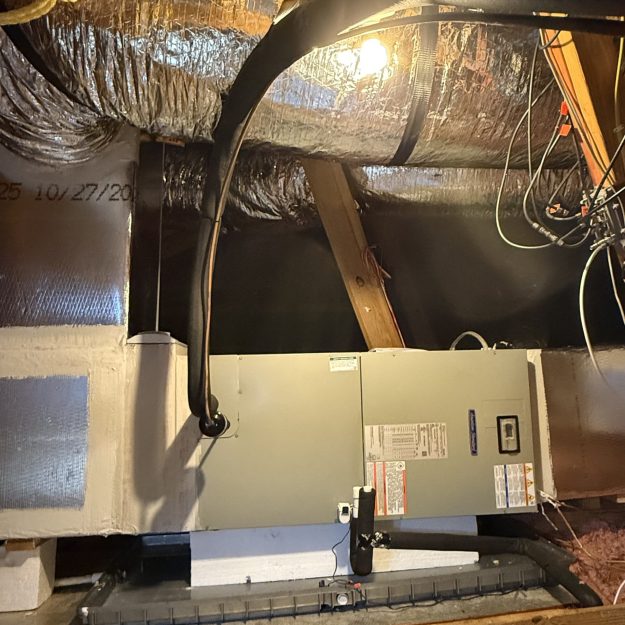 Air handler drain line and safety switch service in San Antonio